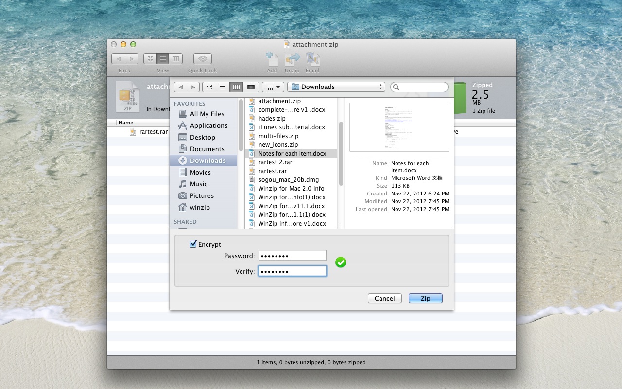 winzip mac free download 4.0.2519
